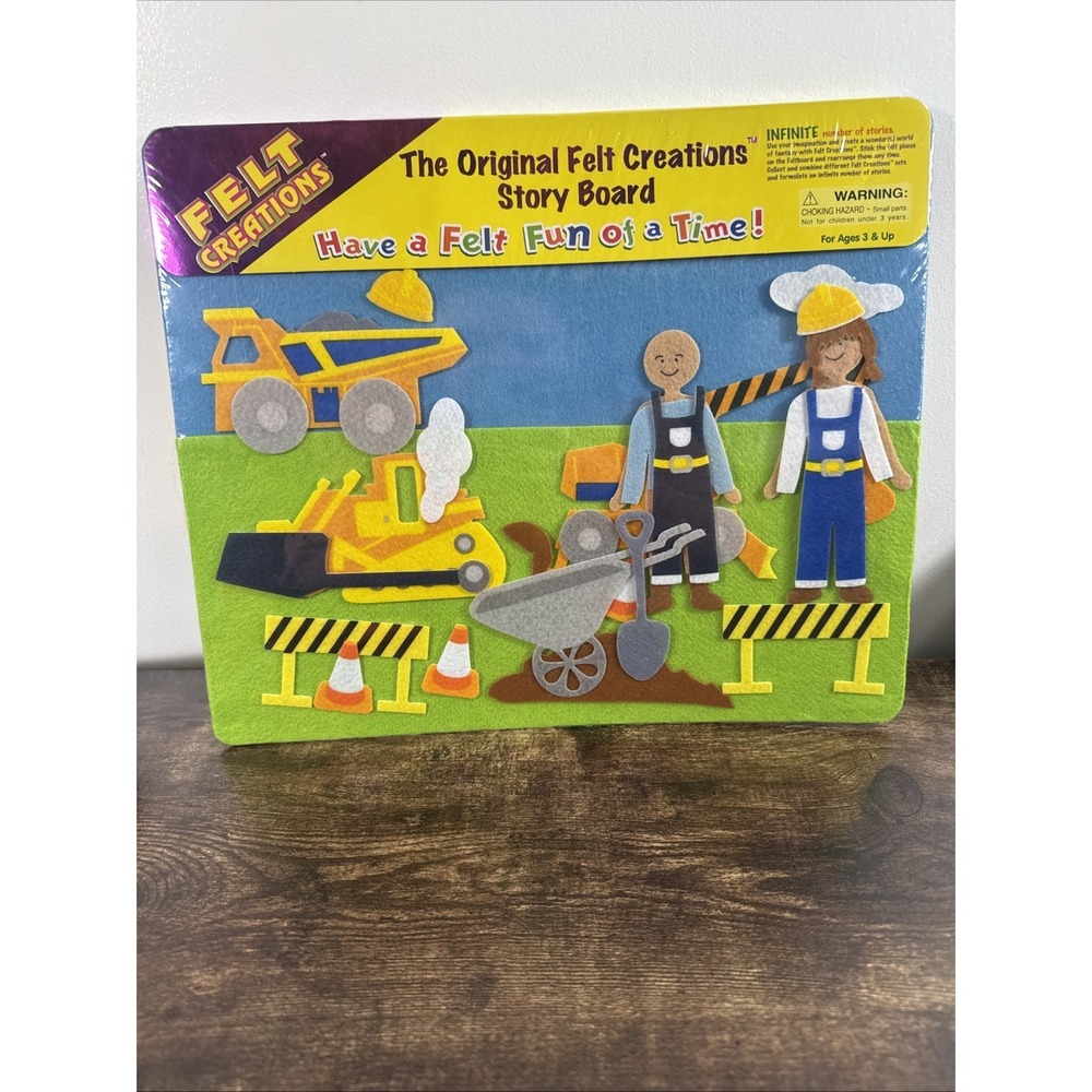 Construction Story Board - Felt Creations